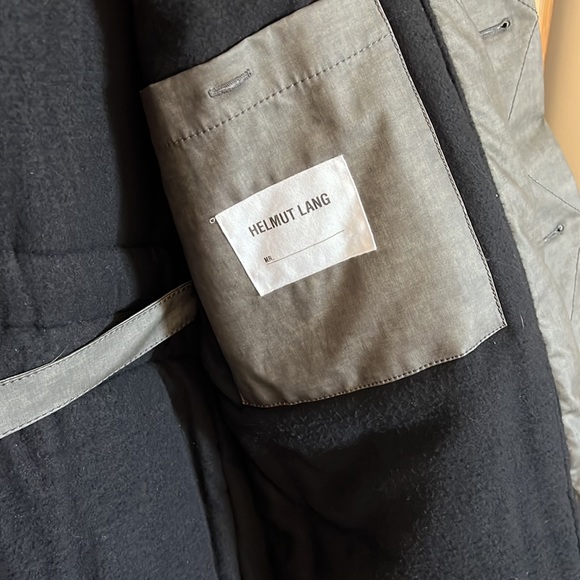 Helmut Lang Long Parka Size L - Picture 6 of 6